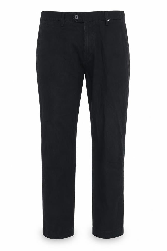 Marks & Spencer Men's Black Straight Trousers 32