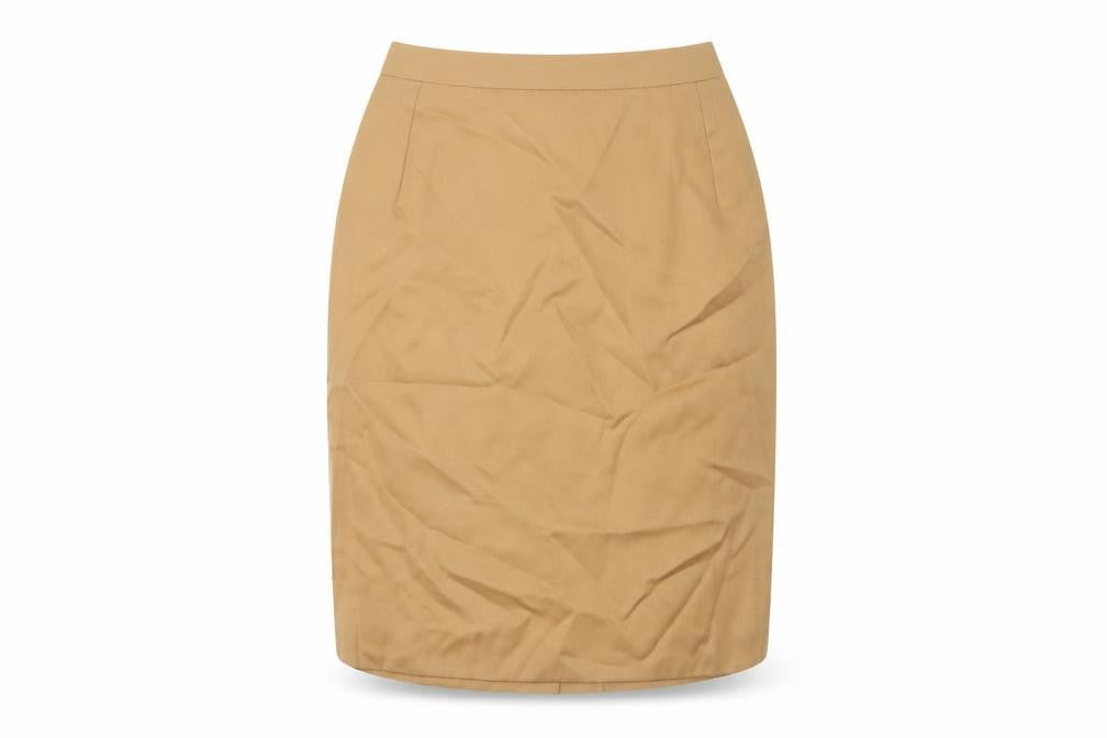 Eligoz Women's Beige Pencil Skirt Size 10