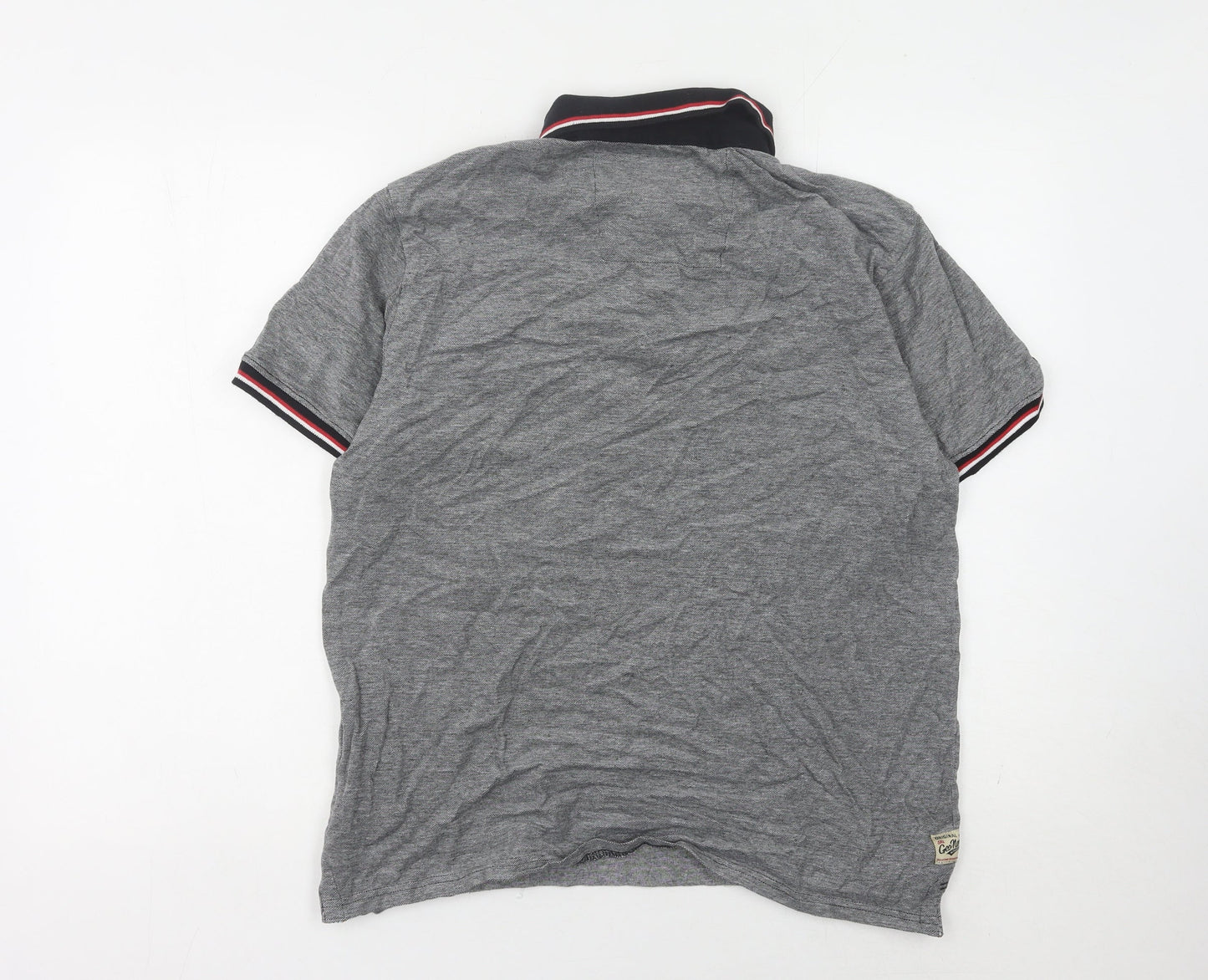 Geographical Norway Men's Grey Polo Shirt XL
