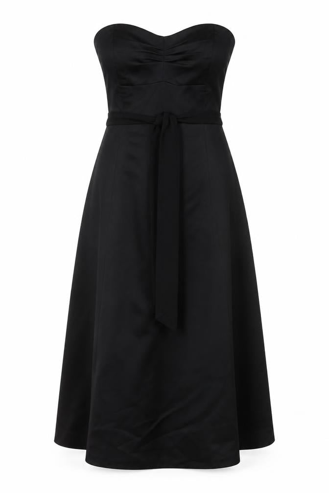 Coast Women's Size 8 Black Strapless Formal Gown