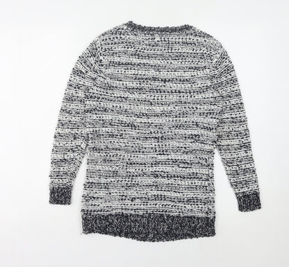 Back view of Country Casuals Women's S Multicoloured Chunky-Knit jumper