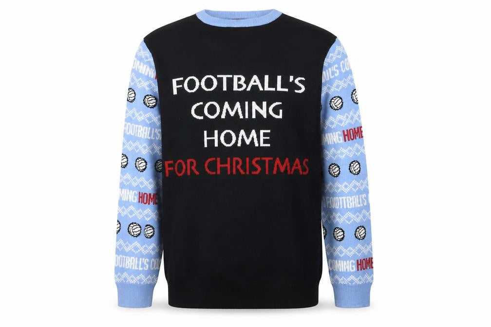 F&F Men's Black 2XL Pullover Christmas Jumper