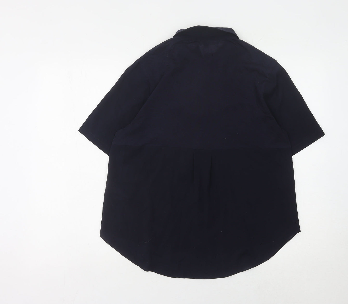 French Connection Women's Black Button-Up Shirt Size S