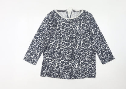 Additional front view of Nocozo Women's Multicoloured Floral jumper