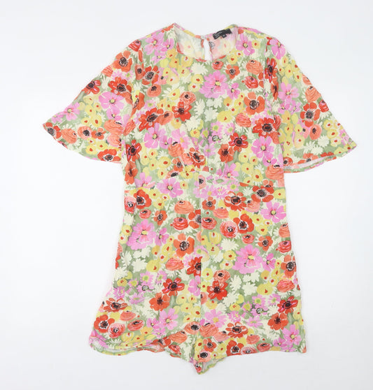 Nobody's Child Women’s Multicoloured Floral Playsuit