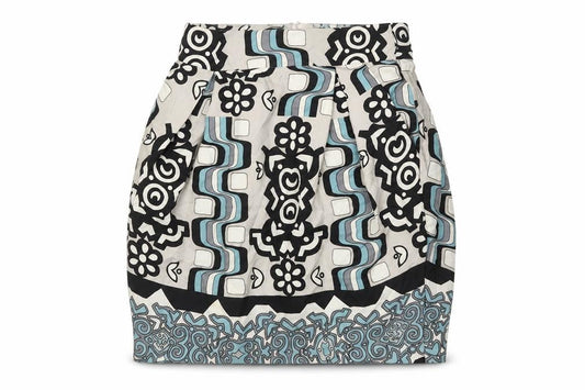 Front view of By Malene Birger Women's Multicoloured Tulip Skirt, size 8