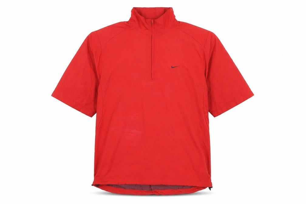Nike Men's Red Short Sleeve Activewear Top L