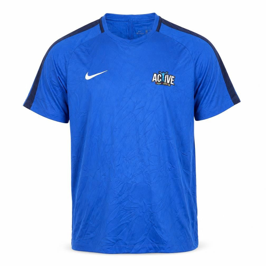 Nike Men's Blue Athletic Jersey T-Shirt Medium