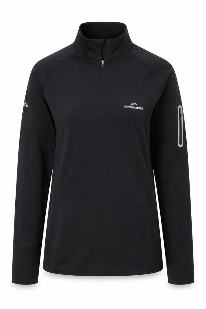 Kathmandu Women's Black Long Sleeve Pullover Size 8