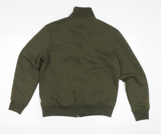 Peter Werth Men's Green Basic Jacket Size S