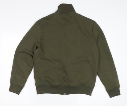 Back view of Peter Werth Men's Green Basic Jacket, size S