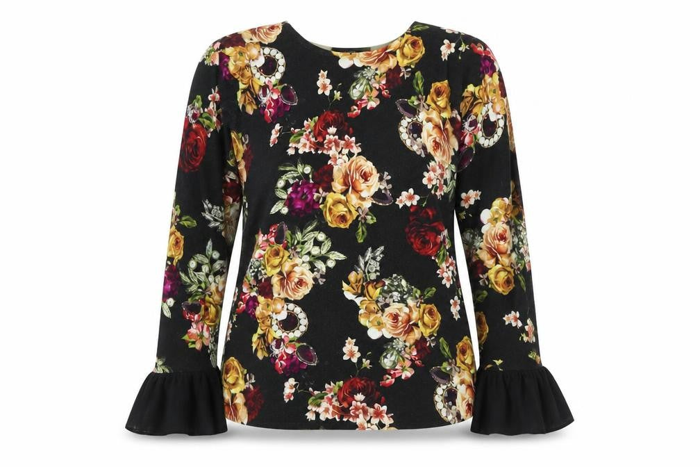 Star by Julien Macdonald Women's Floral Pullover Jumper Size 14