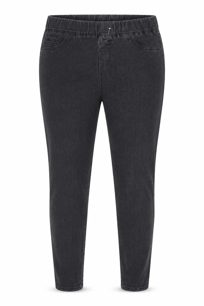 Mia Moda Women's Black Jegging Trousers - Size L