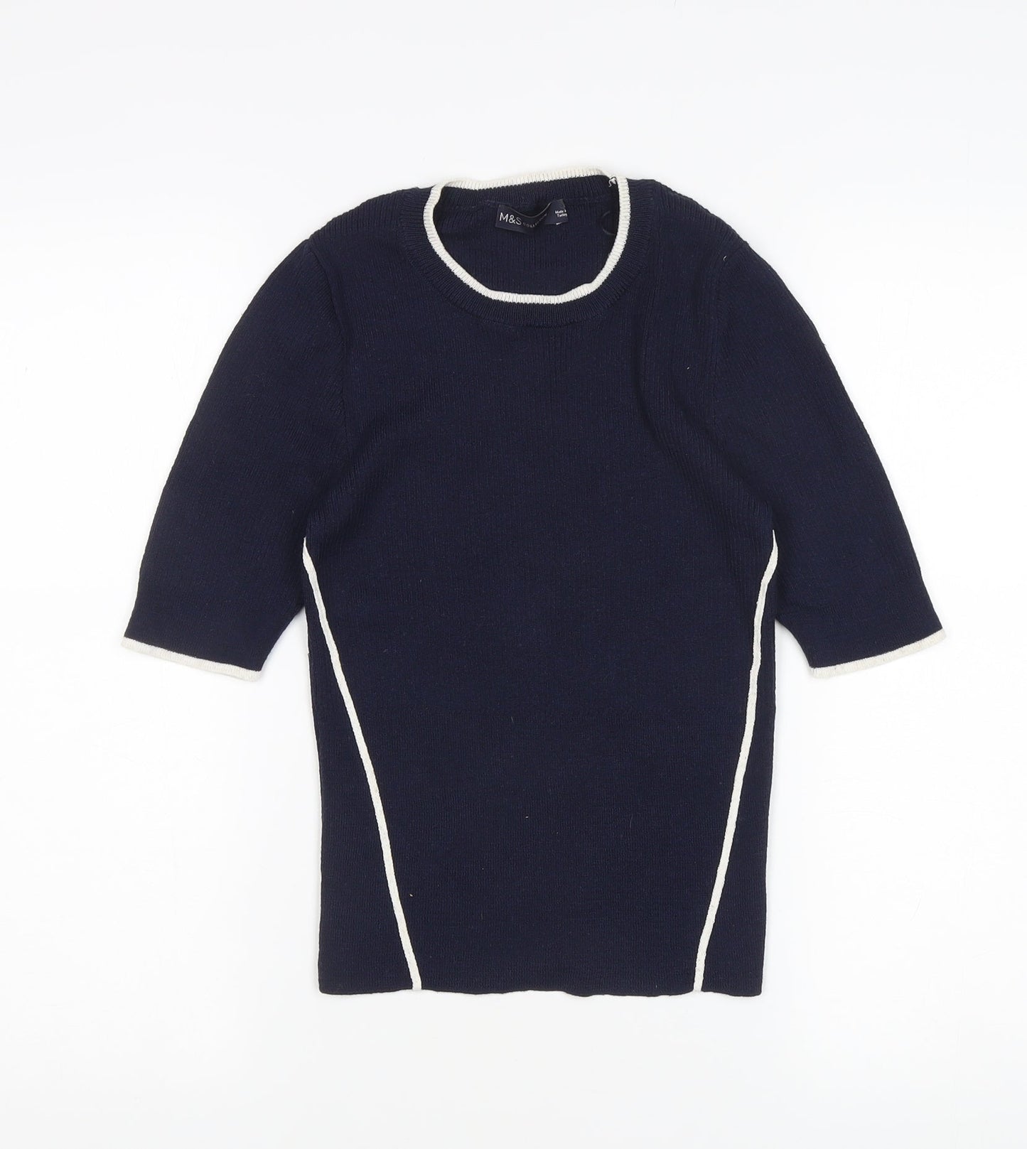 Marks and Spencer Women's Blue Pullover Jumper