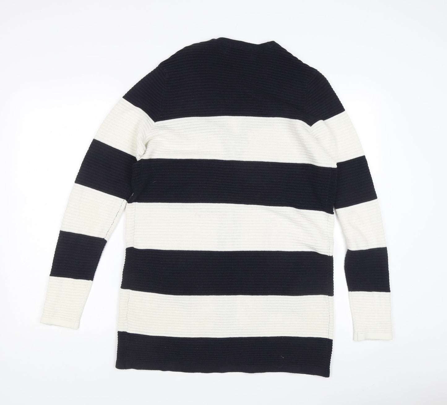 Vero Moda Women's Multicoloured Striped Open Front Cardigan M