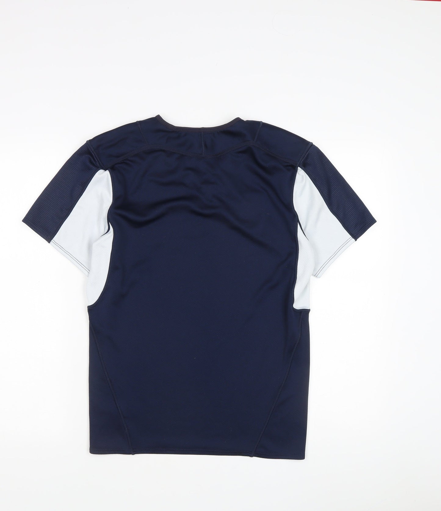 Canterbury Unisex Blue Athletic Rugby Shirt M