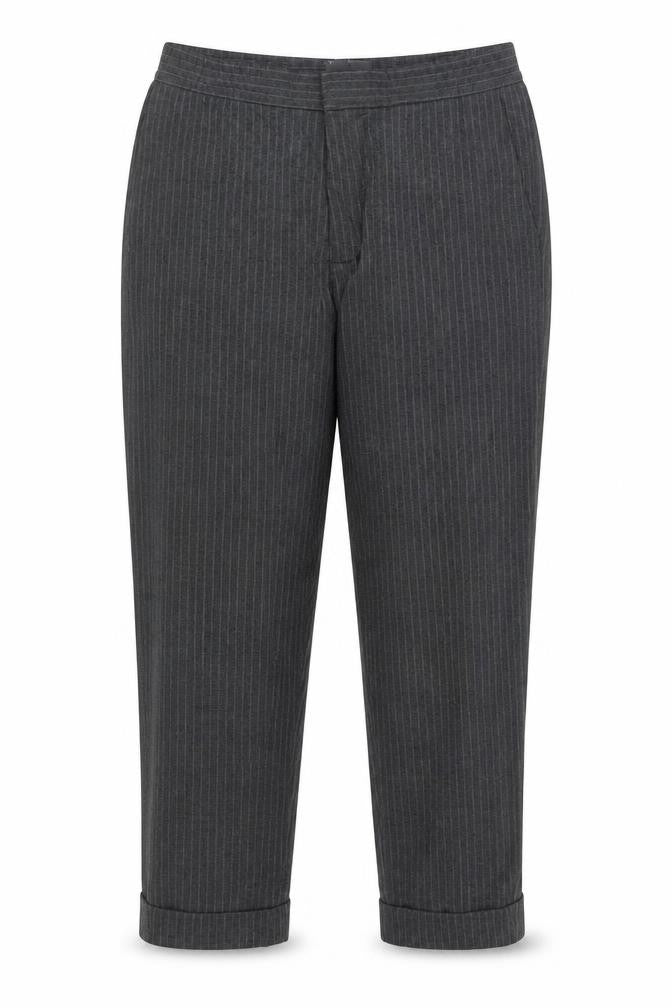 Zara Women's Grey Cropped Trousers - Size 20