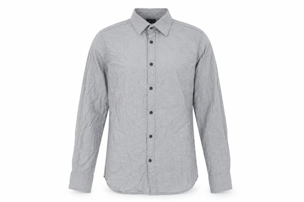 G-Star RAW Men's Grey Long Sleeve Shirt, M, Button-Up