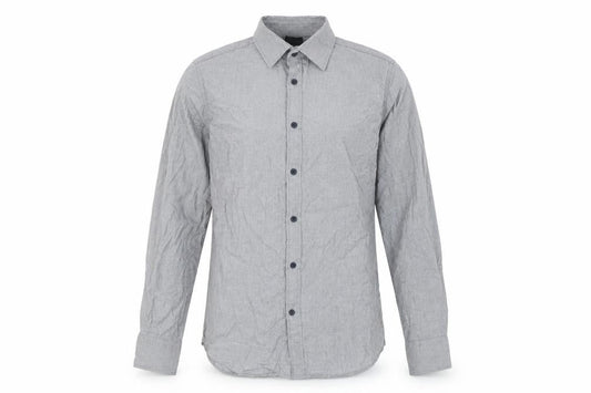 G-Star RAW Men's Grey Long Sleeve Shirt, M, Button-Up