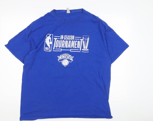 Fruit of the Loom Men’s XL Blue NBA T-Shirt