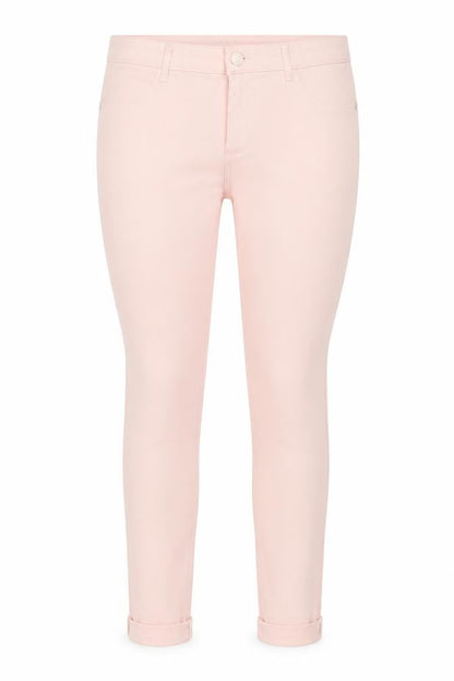 Front view of Cherokee Women's Pink Jegging, size 12, Mid Rise