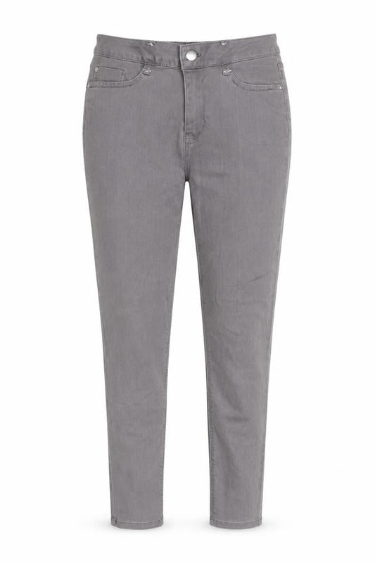 Peacocks Women's Grey Skinny Mid Rise Jeans Size 10