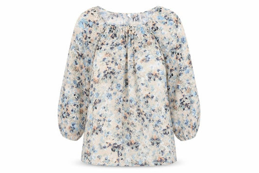 H&M Women's Floral Shift Dress, Size S, Multicoloured