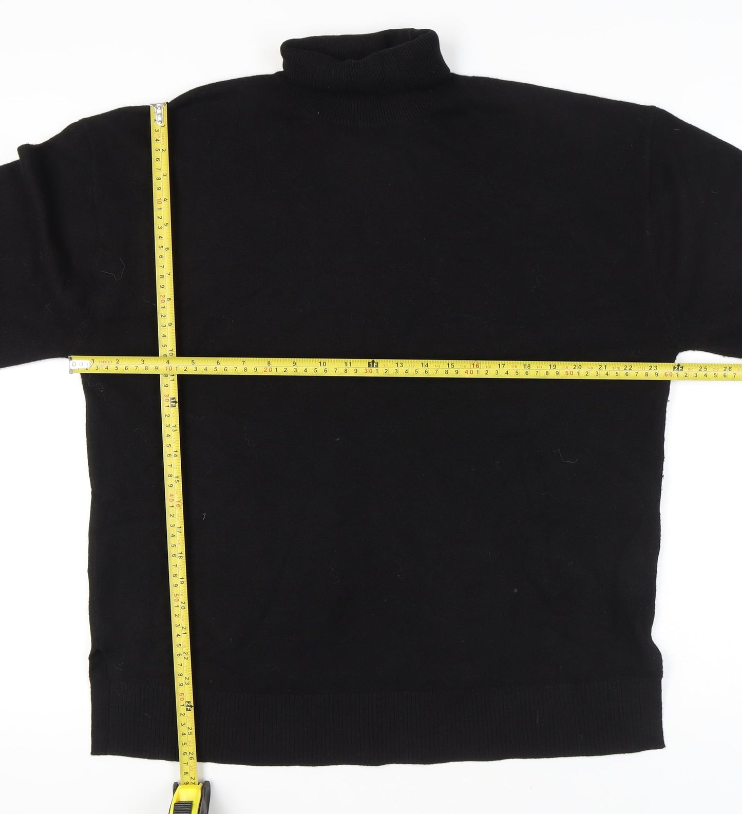 Marks and Spencer Women's Black Roll Neck Jumper