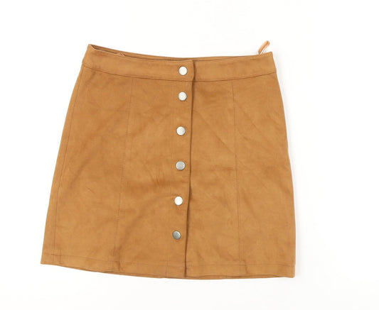 Dorothy Perkins Women’s Brown 8 Pencil Skirt