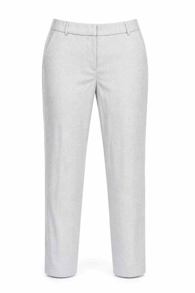 H&M Women's Grey Straight Trousers Size 8
