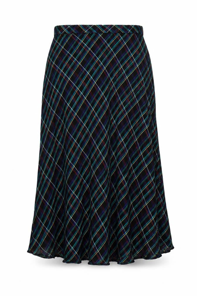 Dorothy Perkins Women's Multicoloured A-Line Midi Skirt