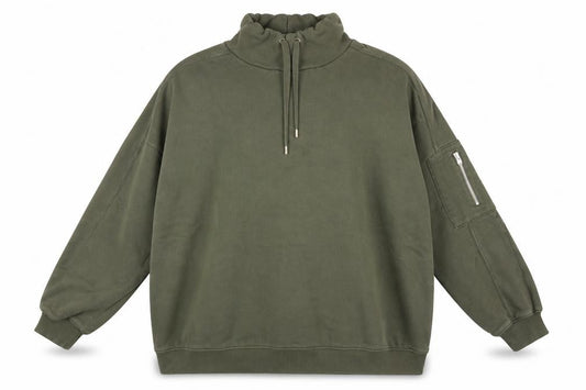 Next Unisex Adults Green XL Sweatshirt with Drawstring