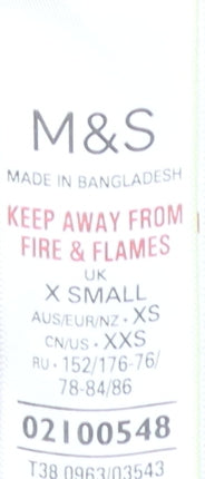 Close-up detail of Marks & Spencer Women XS Multicoloured Floral Jumper