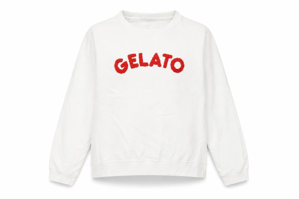 Nocozo Women's White Pullover Sweatshirt, Size L, Casual Style