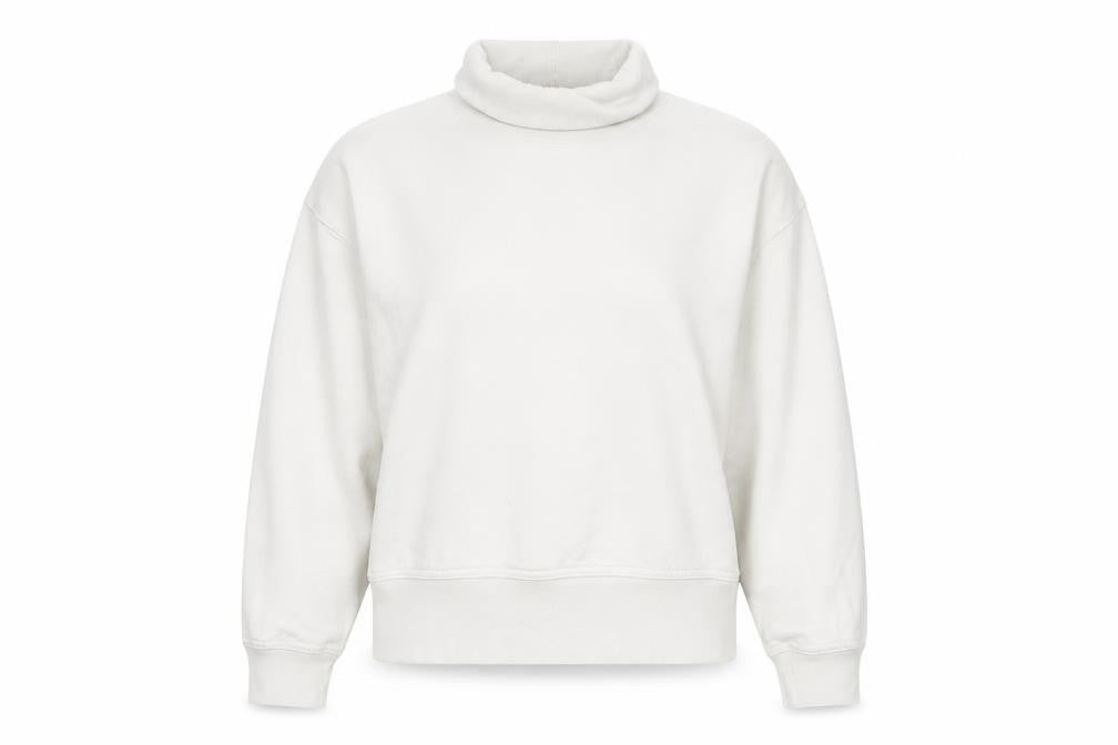 Zara Women's Beige Pullover Sweatshirt, Size S