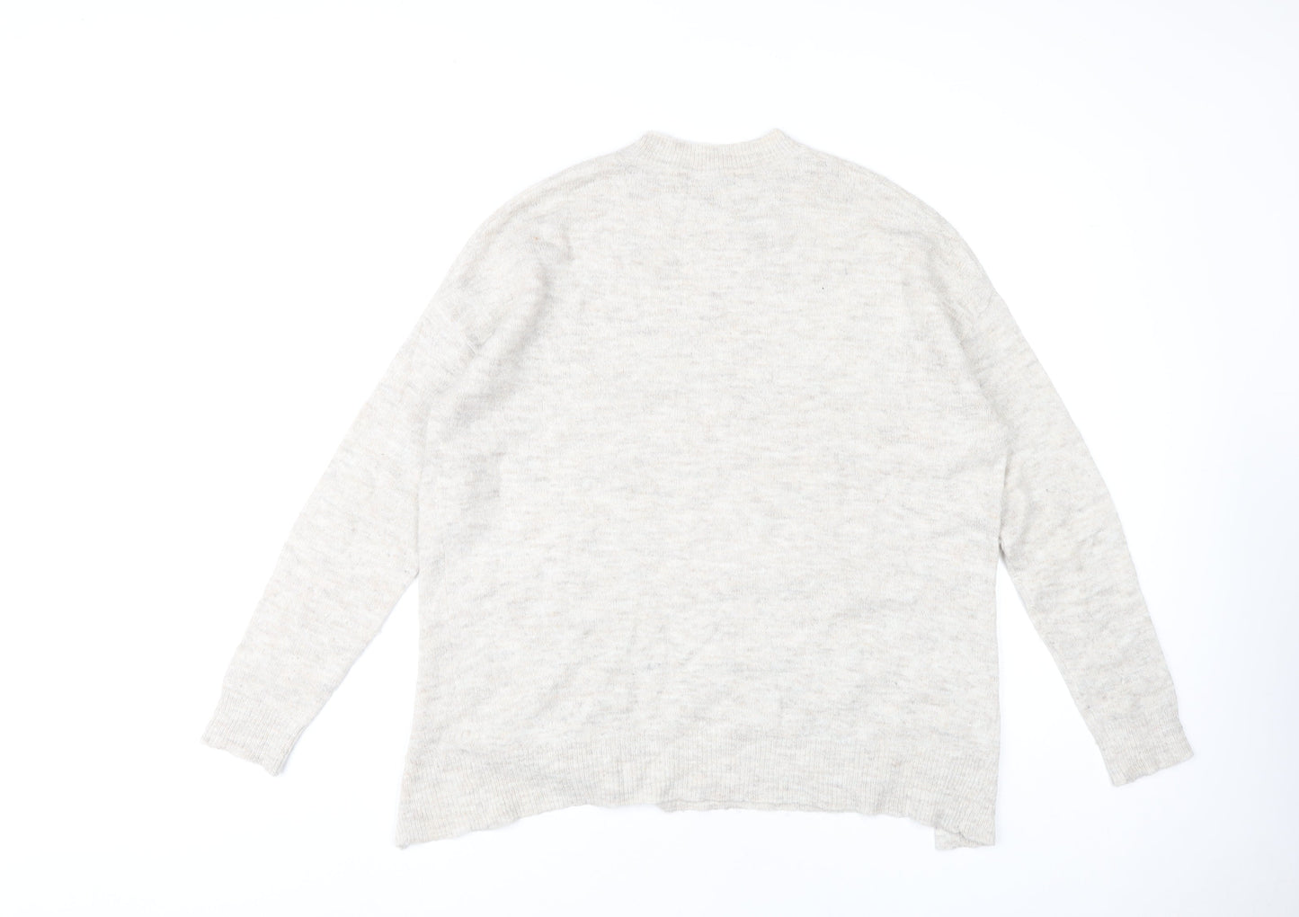 New Look Women's Ivory Pullover Jumper S
