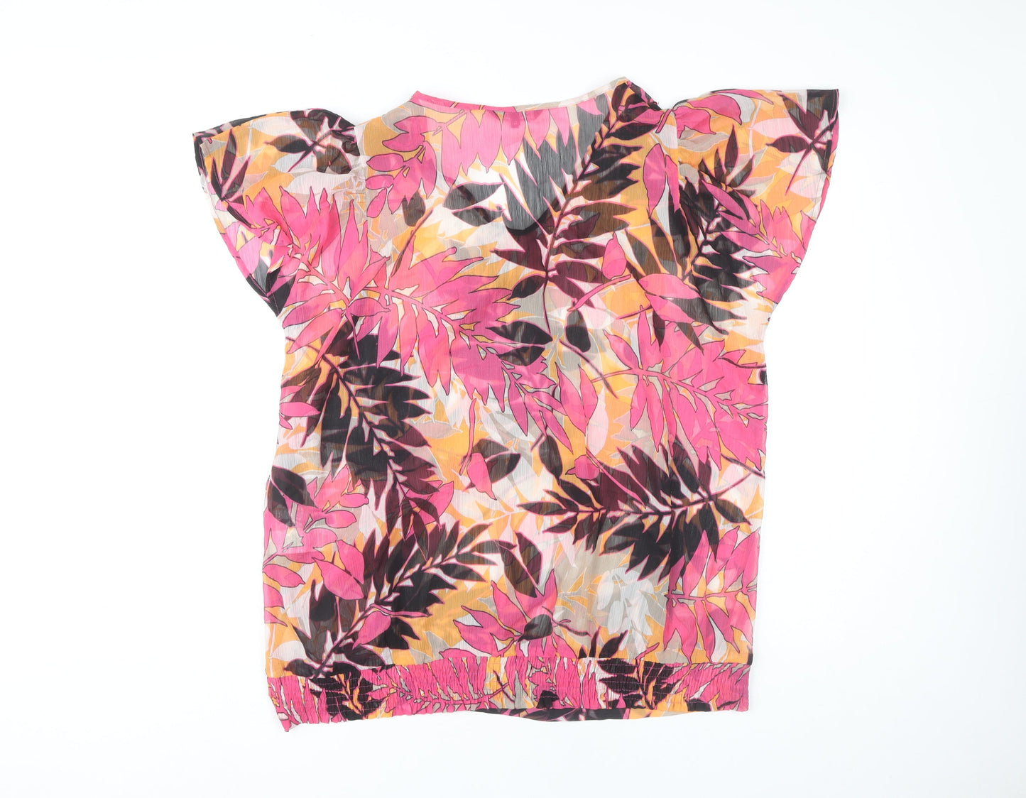 Debenhams Women's Multicoloured Floral Tunic Blouse, Size 18