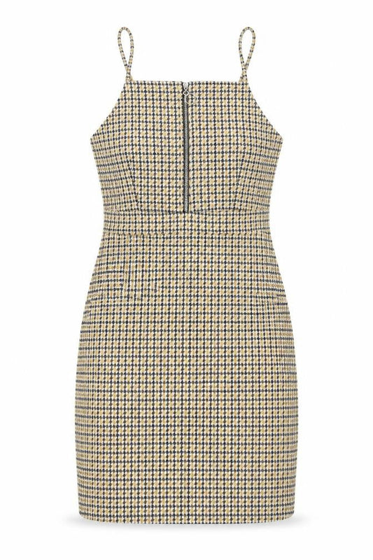 New Look Women's Multicoloured Strappy Sheath Dress, Size 8