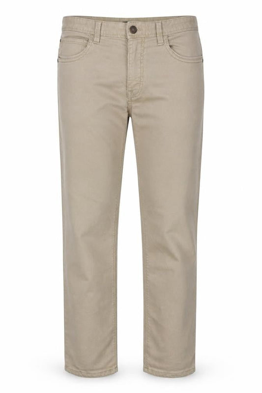 F&F Beige Jeans for Unisex Adults, Size 34