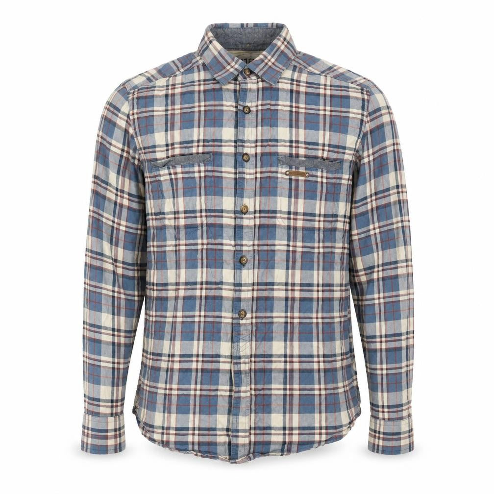 Twisted Soul Men's Multicoloured Plaid Shirt M