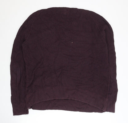 FatFace Men's Red Pullover Jumper Medium Cotton