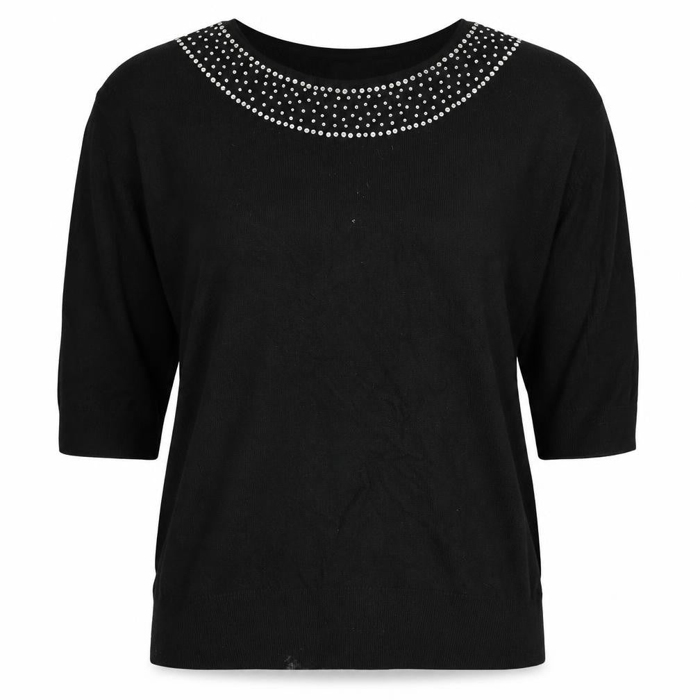 Wallis Women's Black Pullover Jumper M