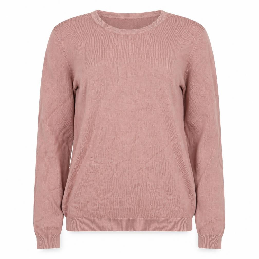 H&M Women's Pink Crew Neck Jumper, M