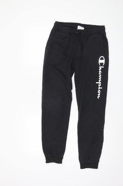 Champion Womens Black Jogger Trousers, Size L