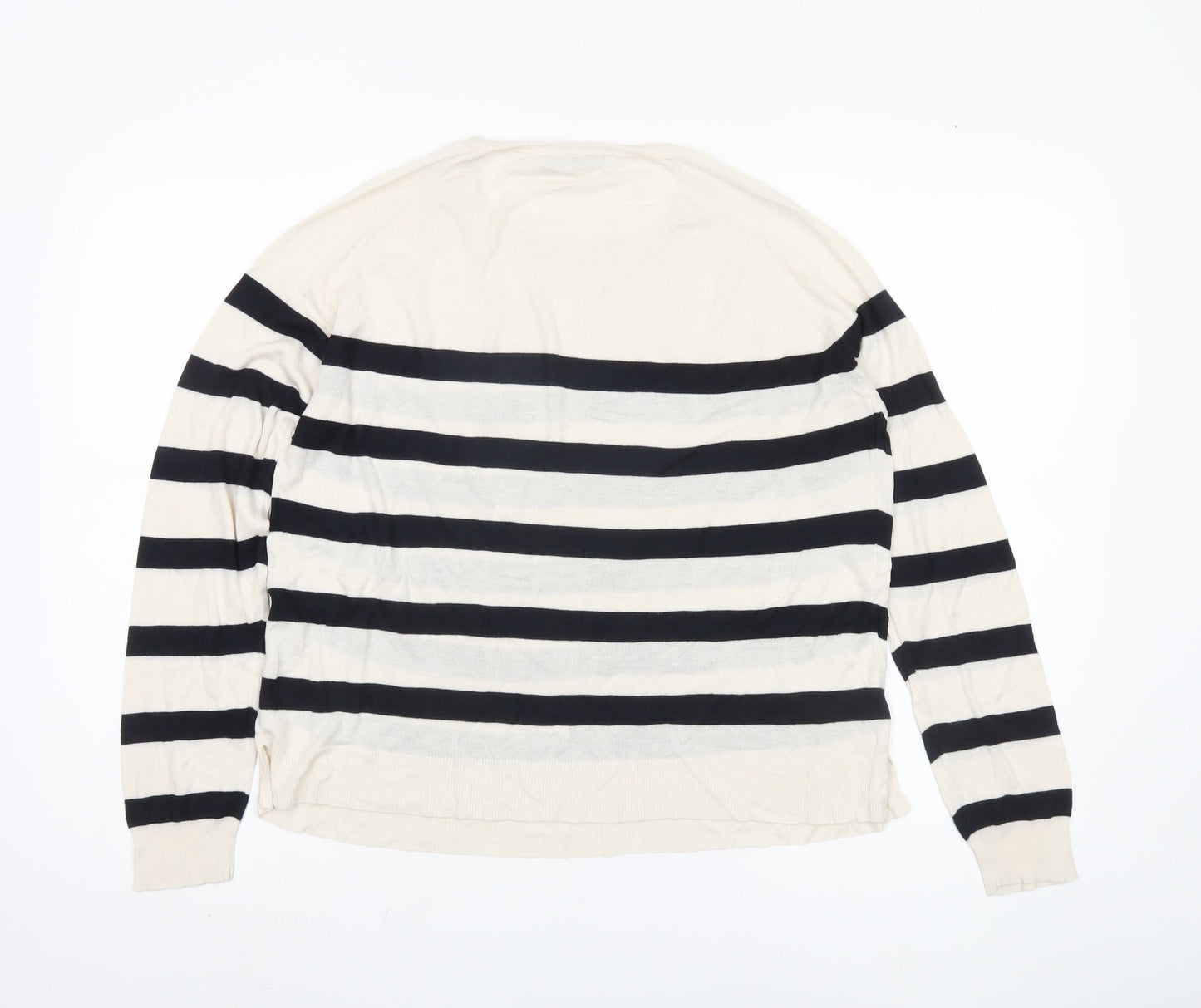 Zara Women Multicoloured Striped Pullover Jumper Size 12