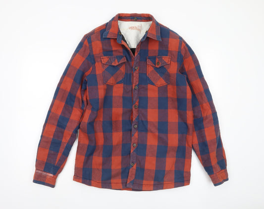 Denim 73 Boys Multicoloured Cotton Shirt Jacket 16 Years