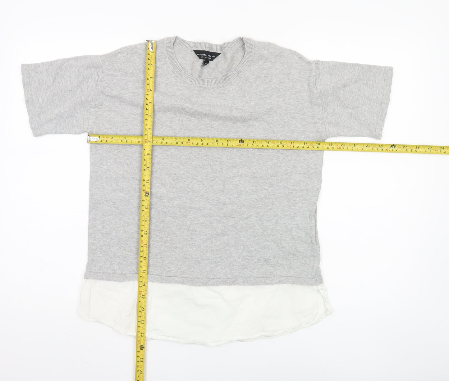 Dorothy Perkins Grey Women's Jumper Size 10
