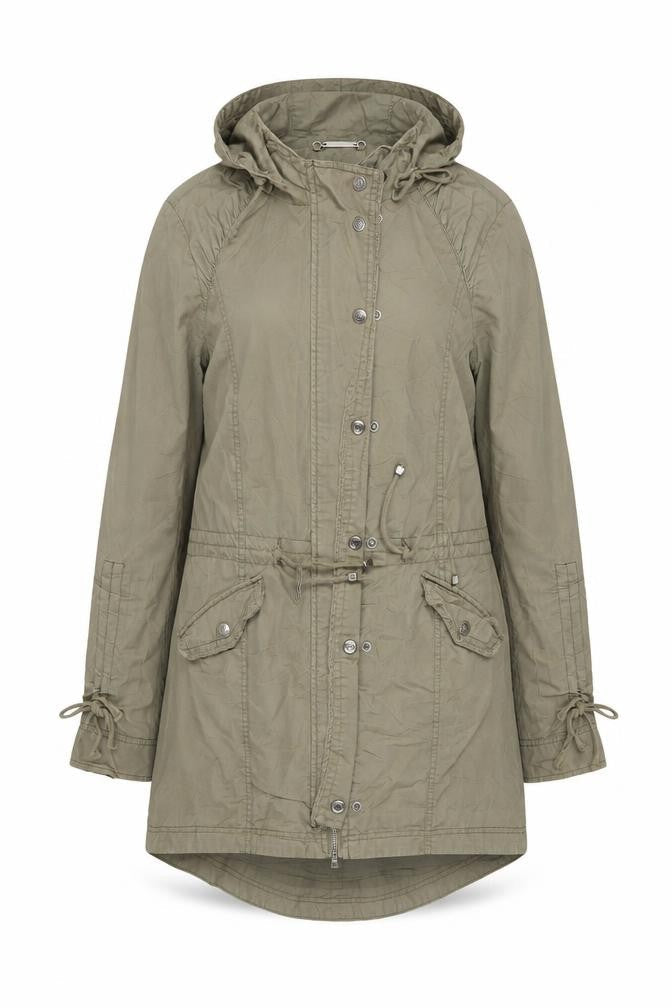 Lipsy Women's Green Parka, Hooded Casual Jacket