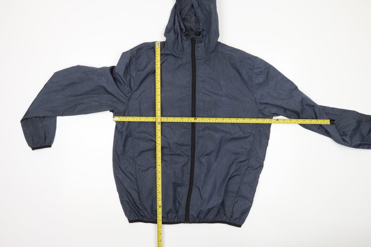 Size? Essentials Men's Blue Windbreaker Jacket L