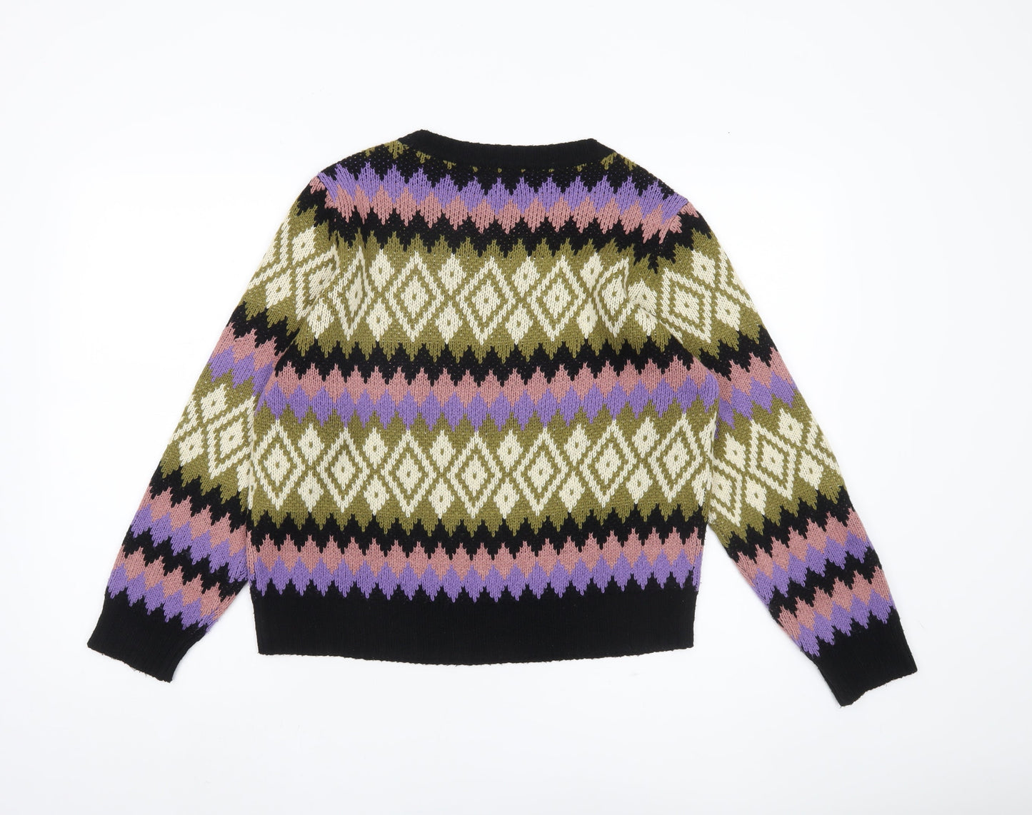 JDY Women's Multicoloured Pullover Jumper L
